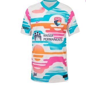 Youth Nike San Diego Wave FC 2024 Del Sol Jersey